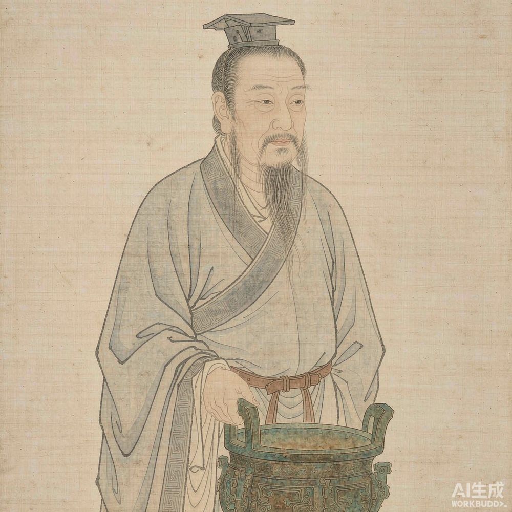 伊尹（AI 想象复原像）