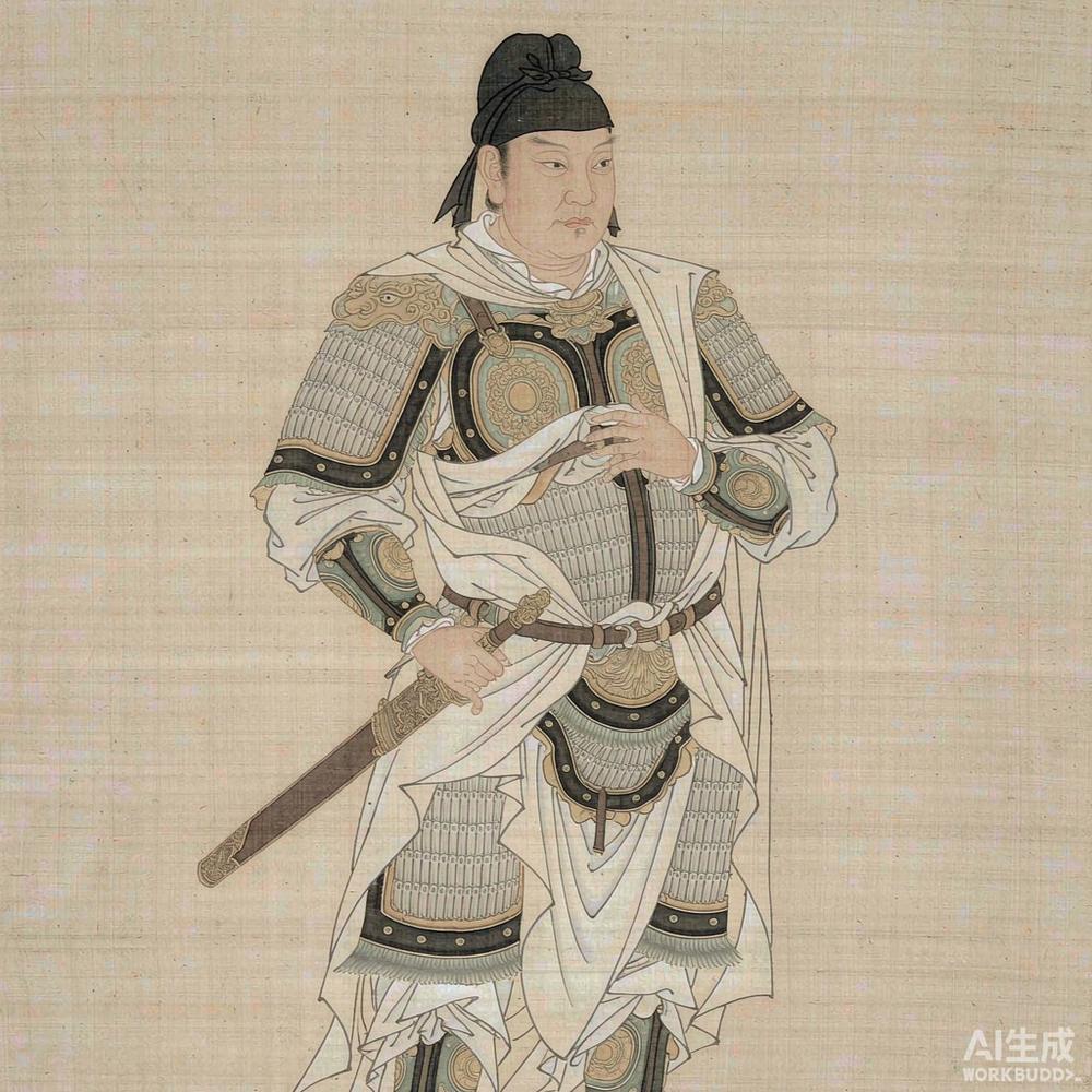 邓禹（AI 想象复原像）