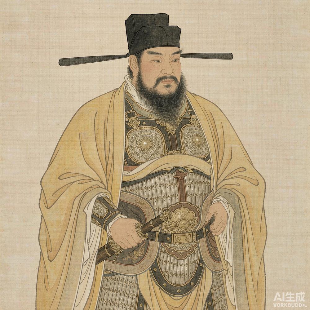 赵匡胤（AI 想象复原像）