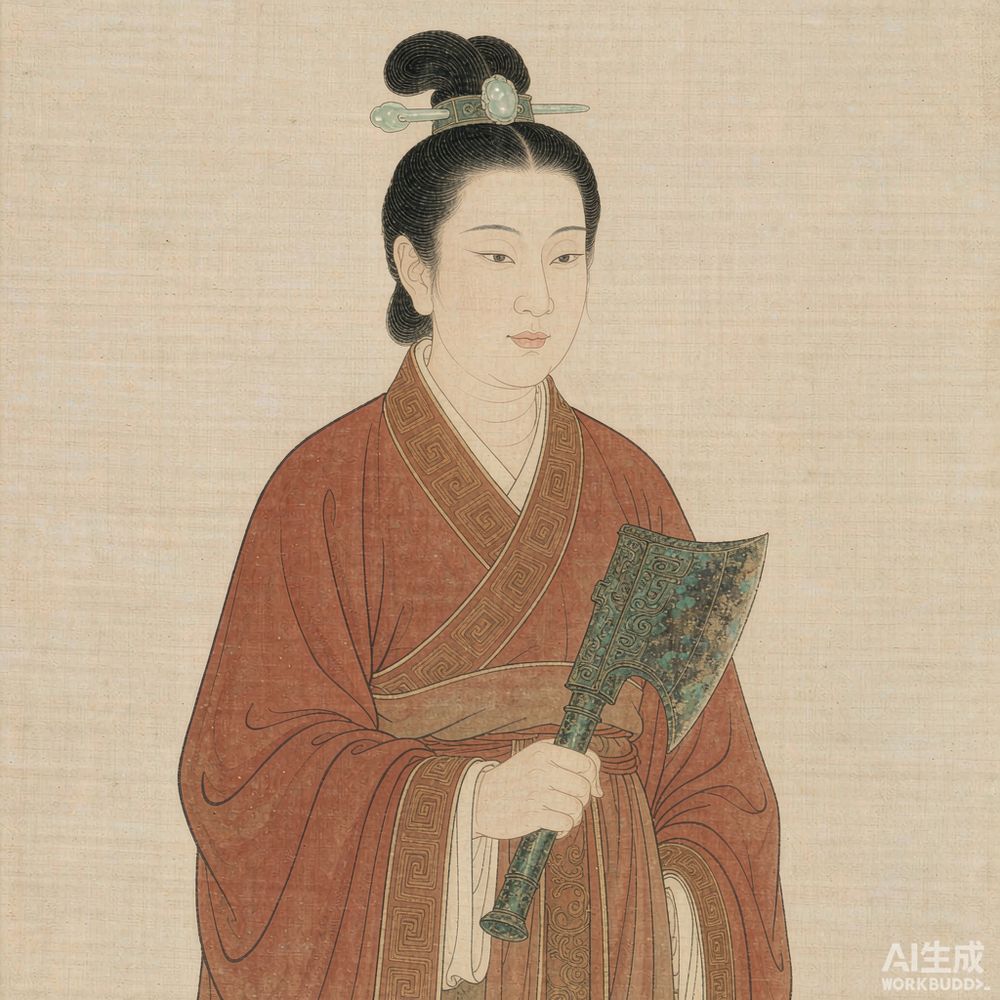 妇好（AI 想象复原像）