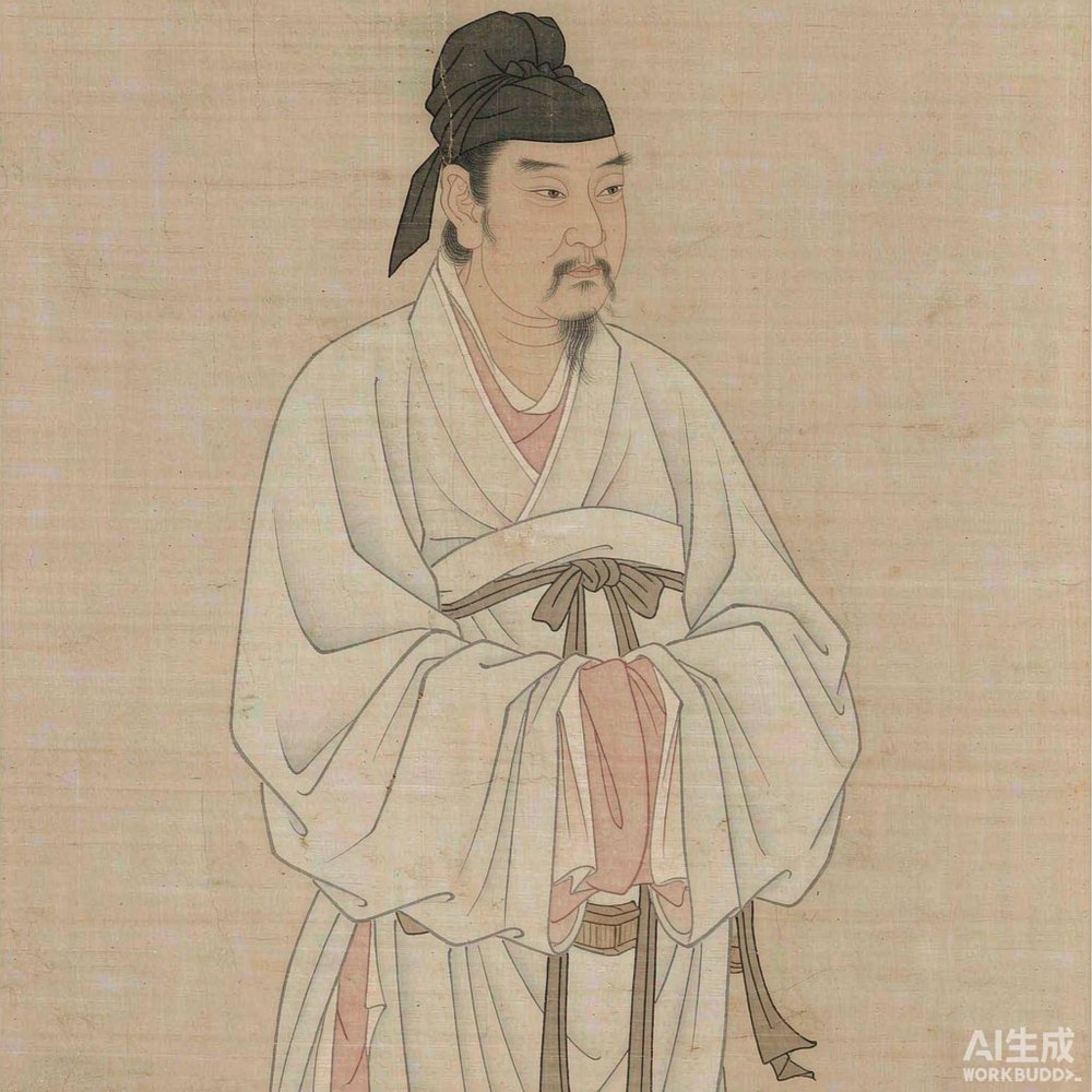 石崇（AI 想象复原像）