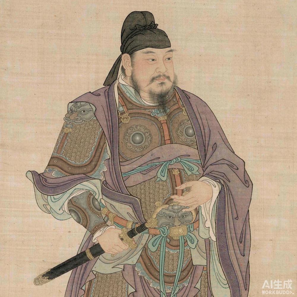 郭子仪（AI 想象复原像）