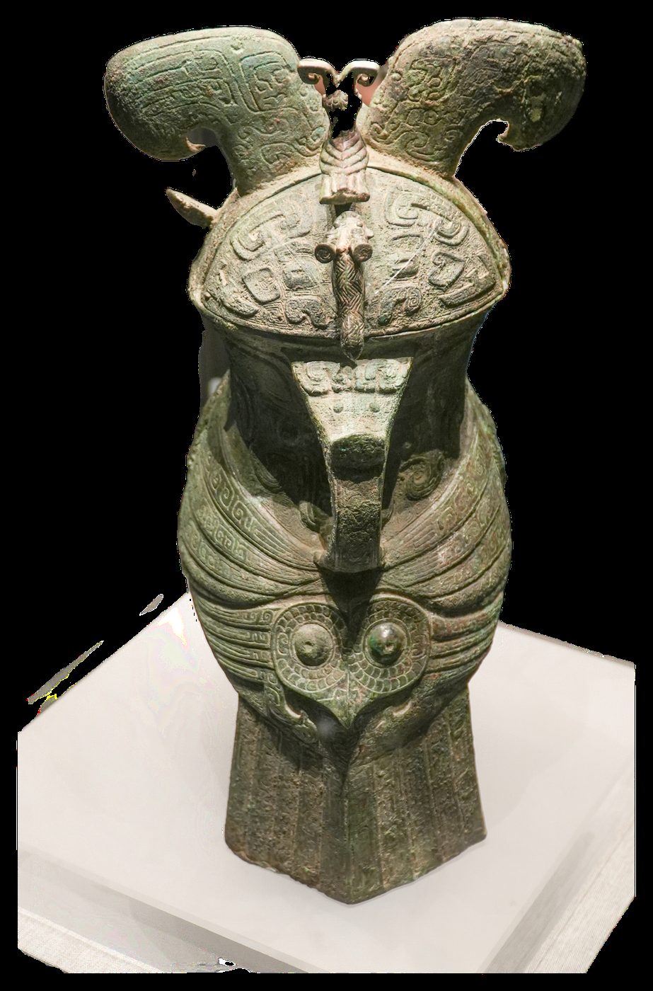 鹰形陶鼎